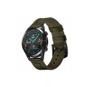 CoverZone Galaxy Gear S3 Yeşil Deri Kordon