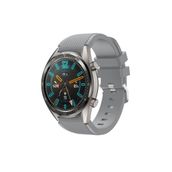 CoverZone Huawei Watch GT3 Pro Uyumlu 46 mm Classic Frontier Kayış Gri Kordon