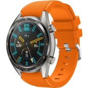 CoverZone Huawei Watch GT3 Pro Uyumlu 46 mm Classic Frontier Kayış Turuncu Kordon