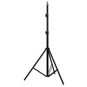 Coverzone Tripod Kamera Işık Ayağı Döküm Demir 940GR Fotoğraf Makinesi Paraflaş Kamera 70 cm-210 cm Açılabilir Katlanabilir Tripod Yayıncı Vlog Youtuber Işık Tripod Ayağı TR8899