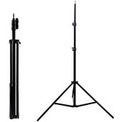 Coverzone Tripod Kamera Işık Ayağı Fotoğraf Makinesi Monopod 50 cm-200 cm Açılabilir Katlanabilir Tripod Yayıncı Vlog Youtuber Işık Tripod Ayağı