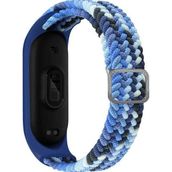CoverZone Xiaomi Mi 7 Band Mixed Hasır Örmeli Blue Kayış Kordon