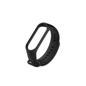 CoverZone Xiaomi Mi Band 5 Uyumlu Termoplastik Siyah Kayış Kordon