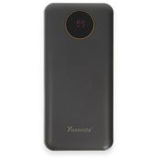 CoverZone Yosonda Led Ekranlı 20.000 mAh 4in1 Dahili Micro USB, Type-C, Lightning ve USB-A kablosu YXD-A67 YXD-A67 Siyah Powerbank
