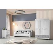 Cozibo Aymini Vizyon Bebek Odası Takımı MDF Suntalam Malzemeden Modern Tasarım 3 Parça