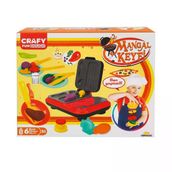 Crafy 2052 Mangal Keyfi 300 GR 22 Parça Oyun Hamuru Seti
