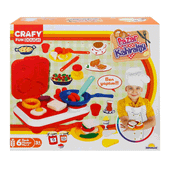 Crafy 300 GR 23 Parça Pazar Kahvaltısı Oyun Hamuru Seti