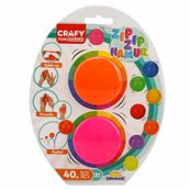 Crafy 40 Gr 2'li Zıp Zıp Oyun Hamuru
