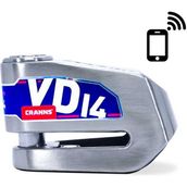 CRANNS VD14 Alarmlı Disk Kilidi Bluetooth App Kontrollü 304 Paslanmaz SRA Sertifikalı 14 mm Karbür PİM