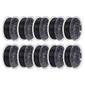 Creality Hyper Pla Rfıd 1.75MM Siyah 10'lu Paket, 3D Yazıcı Için Yüksek Hızlı Filament 1.75 Pla (30-600MM/S)