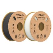 Creality K1 Max/Ender 3 V3 SE/KE için Hyper PLA Filament Value Pack 1.75mm 2KG, Yüksek Hız 30-600mm/s için tasarlanmış PLA Filaman, Boyutsal Hassasiyet ± 0,03 mm (Beyaz+Siyah)