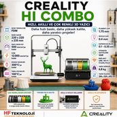 Creality Otomatik Filament Geçişi ve Filament Dolaşma Algılama ile Ender 3 V4 Combo 3D Yazıcı - Beyaz