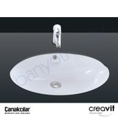 Creavit 37x51 Tezgah Altı Lavabo