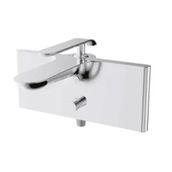 Creavit Beyaz BL2502 Bloom Banyo Armatürü Bataryası