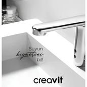 Creavit ES2400 Tek Su Girişli Fotoselli Lavabo Bataryası