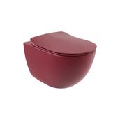 Creavit FE322-00BR00E-0000 Free Rim Off Kanalsız Berry Mat Asma Klozet