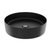 Creavit LP146S Loop 45 cm Mat Siyah Yuvarlak Çanak Lavabo