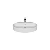 Creavit LP171-00CB00E-0000 Loop 40x70 cm Beyaz Oval Çanak Lavabo