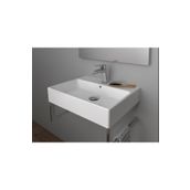 Creavit Next 50x50 cm Kare Tezgah Üstü Lavabo