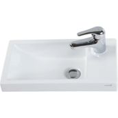Creavit TP025 25x45 cm Beyaz Elmas Dolap Üstü Lavabo