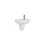 Creavit TP030 30x45 cm Beyaz Yarım Ayak Oval Lavabo