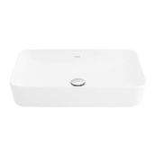 Creavit UL060-00MB00E-0000 Ultra 60 cm İnci Mat Beyaz Dikdörtgen Çanak Lavabo