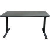 Creo Mobili Home Ofis İçin Elektrikli Çalışma Masası - 68-108cm Yükseklik, 140x75cm - Antrasit - Orion - 75x140 cm