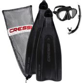 Cressi Crs BG189541 Siyah Dalgıç Set