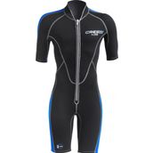 Cressi Lido Man Shorty Siyah Mavi 2 mm Dalış Elbisesi