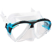 Cressi Matrix Hypoalerjik Silikon Yeni Nesil Lens Çerçevesi Aquamarin Şeffaf Yumuşak Dalış Maske