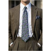 CROATE 120 Denye Supreme Weave Kravat – Lüks Dokumanın En Üst Seviyesi