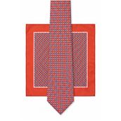 CROATE Figür Premium İtalyan Desenli İthal Kumaş Kravat | Minimalist Tasarım