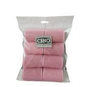Croc 1207 Pembe 8'li Çap 4 cm Cırtlı Sünger Bigudi