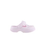 Crocs 210615-6ZW Pembe Classic Mary Jane Çocuk Sandalet