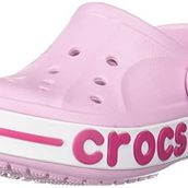 Crocs Bayaband Clog K Unisex Çocuk Ballerina Pink/Candy Pink Terlik 30-31