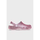 Crocs Classic Chunky Glitter Clog T Simli Terlik Kız Çocuk Terlik 211940-6zw Pembe