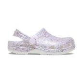 Crocs Classıc Fantasy Glıtter Clog T Simli Kız Çocuk Terlik 212562 - Simli Fuşya - Gri