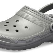 Crocs Classic Lined Clog Slate Grey Smoke Unisex Terlik