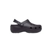 Crocs Classic Platform Clog W 206750-001 Kadın Siyah Sandalet Terlik