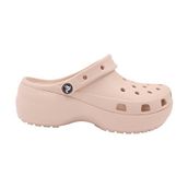 Crocs Classic Platform Clog W 206750-6UR Kadın Pudra Sandalet Terlik