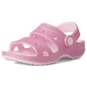Crocs Çocuk Classic Glitter Pembe Sandalet, 24-25, 207983-6ZWPink Milk, Pink Milk, Unisex Çocuk