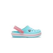 Crocs Crocband Çocuk Unisex Mavi Pembe Terlik, 29 EU, 207006-4S3, Mavi ve Pembe
