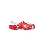 Crocs Hello Kitty Red Classic Clog T Kız Çocuk Terlik Cr3082