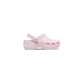 Crocs Pearl Clog 211231-6ZW Pembe Classic Platform Günlük Kadın Terlik