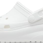 Crocs Üniseks Çocuk Klasik Cutie Clog K WHI Ahşap Ayakkabı, Beyaz, 28/29 EU