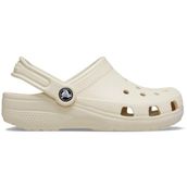 Crocs Unisex Çocuk Classic Clog K Terlik, Bone, 34-35 EU