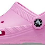 Crocs Unisex Çocuk Classic Clog K Terlik, Taffy Pink, 30-31 EU