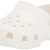 Crocs Unisex Çocuk Classic Clog K/T Terlik, White, 30/31 EU