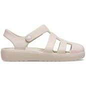 Crocs Unisex Çocuk Classic Fisherman Sandalet, 30-31, 210625-0LHSandstone, Sandstone, Unisex Çocuk