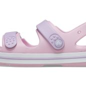 Crocs Unisex Çocuk Crocband Cruiser Sandal K/T Ballerina/Lavender Terlik, Ballerina/Lavender, 33/34 EU